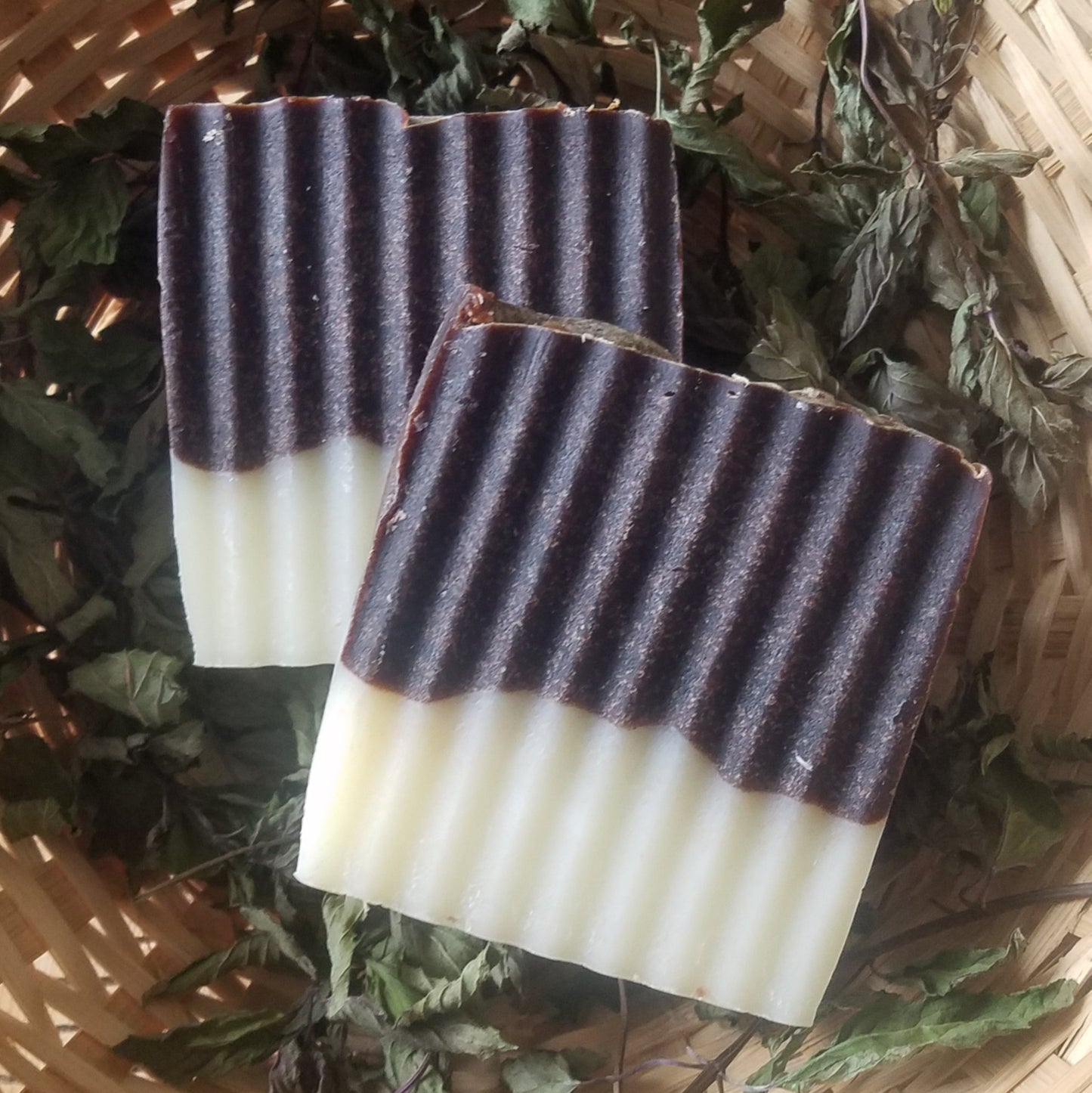 Chocolate Mint Mousse Soap