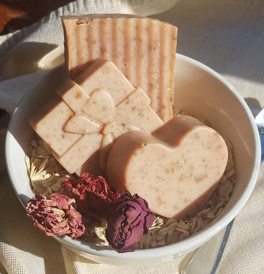 Rosy Oatmeal Soap